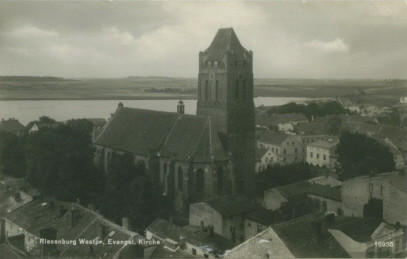 Elbląg, Kościół w Prabutach przed 1945 r. Elbląg, Kościół w Prabutach przed 1945 r.