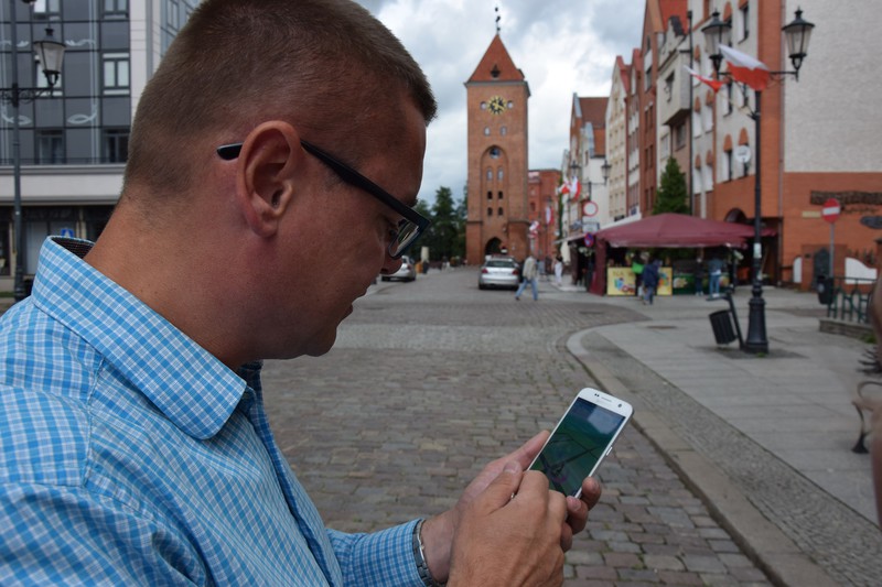 Elbląg, Olaf Baranowski już gra