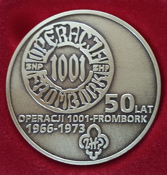 Elbląg, Pamiątkowy medal Starosty Braniewskiego