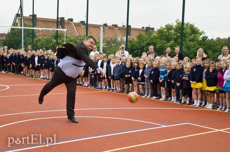 Elbląg, Tak rzucał piłką prezydent Witold Wróblewski