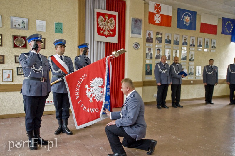 Elbląg, Dziś insp. Krzysztof Konert pożegnał się z elbląską komendą