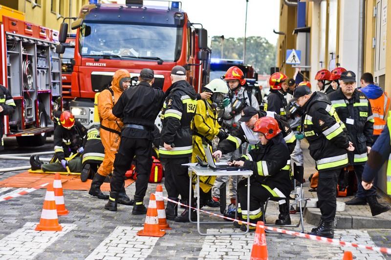 Elbląg, Walczyli z wyciekiem amoniaku