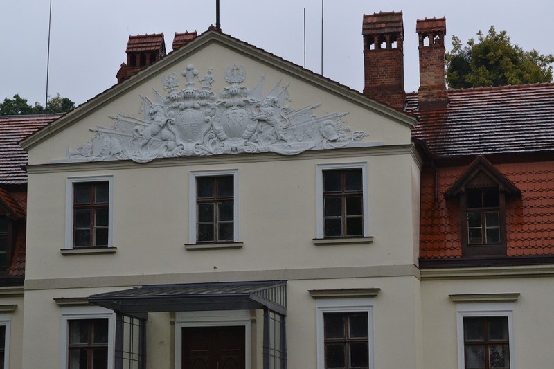 Elbląg, Fronton dawnego pałacyku  cesarza Wilhelma II