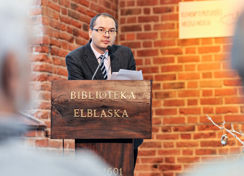 Elbląg, O testamentach dawnych elblążan mówił dr hab. Rafał Kubicki z UG