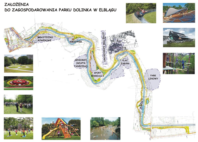 Elbląg, Wstępne założenia projektu (wizualizacja Urząd Miejski w Elblągu)