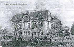 Elbląg, Hotel Stadt Elbing, znajdował się obok targu i rzeźni Elbląg, Hotel Stadt Elbing, znajdował się obok targu i rzeźni