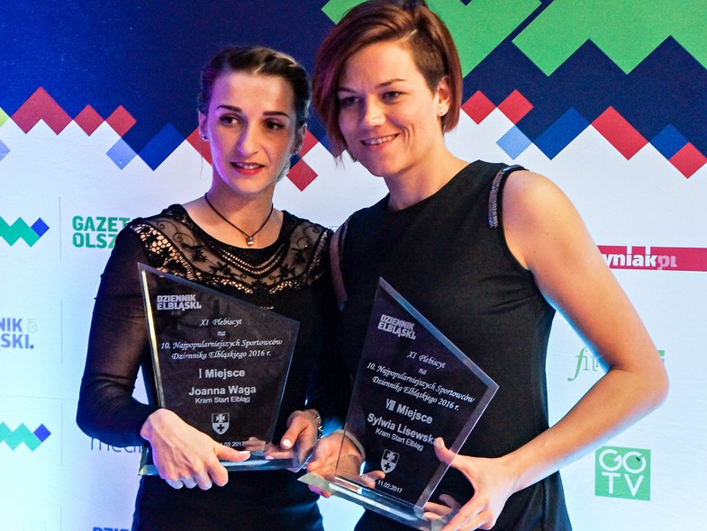 Elbląg, Joanna Waga i Sylwia Lisewska z Kram Start Elbląg Elbląg, Joanna Waga i Sylwia Lisewska z Kram Start Elbląg