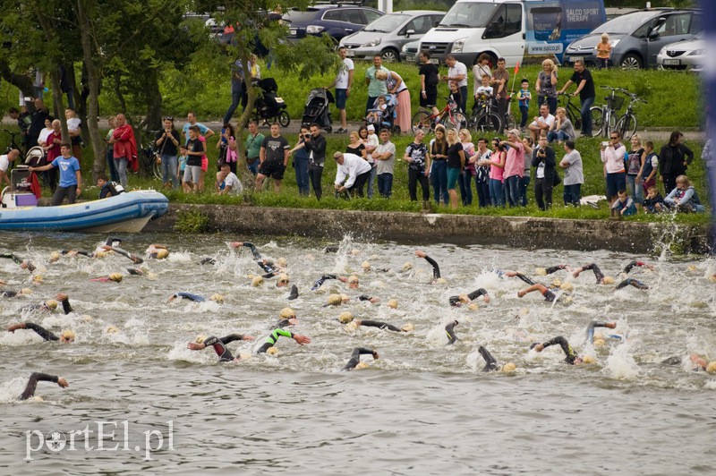 Elbląg, Rzekę Elbląg w ubiegłym roku opanowali triathloniści. Teraz będzie podobnie