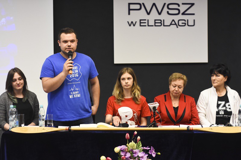Elbląg, O programie Turbinaliów studenci mówili podczas dzisiejszej konferencji prasowej w PWSZ Elbląg, O programie Turbinaliów studenci mówili podczas dzisiejszej konferencji prasowej w PWSZ