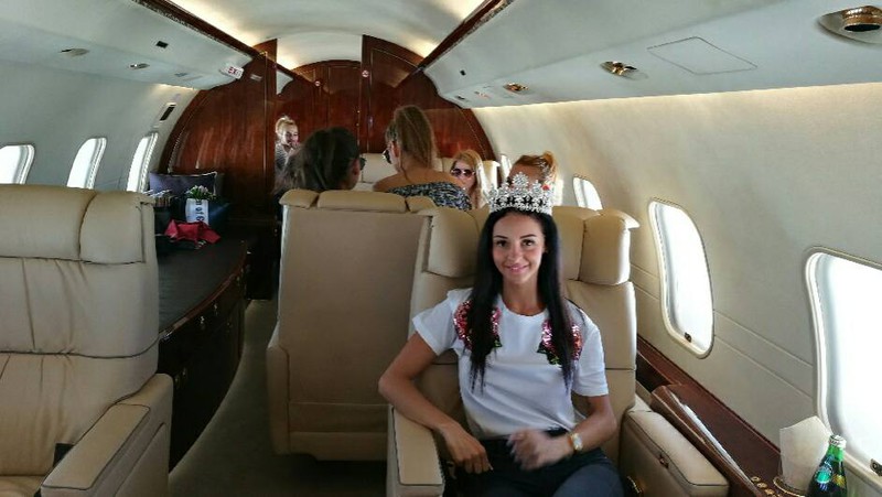 Elbląg, Paulina Czartowska w samolocie podczas powrotu do Polski Elbląg, Paulina Czartowska w samolocie podczas powrotu do Polski