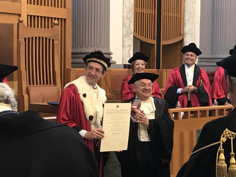 Elbląg, Uroczystość nadania tytułu doktora honoris causa uniwersytetu w Neapolu Elbląg, Uroczystość nadania tytułu doktora honoris causa uniwersytetu w Neapolu