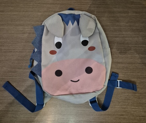 Elbląg Plecak dla dziecka, wiek 2+. 
Nie zniszczony, użyty kilka razy, po jednym dziecku.