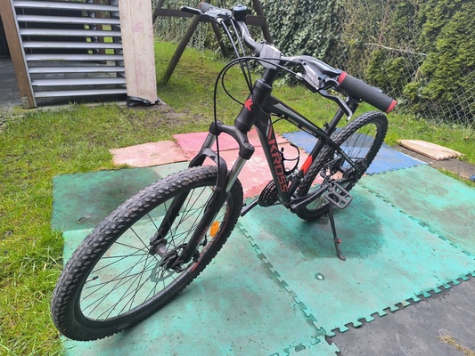 Elbląg Sprzedam rower marki Kross stan bardzo dobry rozmiar kół 26 cali rozmiar ramy XS 14 cali,