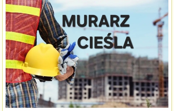 Elbląg Praca od zaraz ! Firma budowlana zatrudni MURARZA, CIEŚLĘ. Wymagania - doświadczenie w zawodzie - czytanie