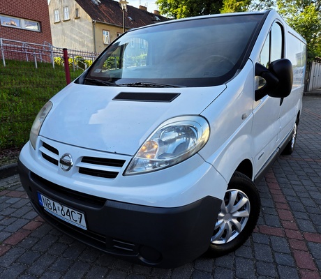 Elbląg Nissan Primastar Lift Vivaro Trafic&nbsp; 2,5 Diesel 145KM 2008 RokWysoki 3-Osobowy&nbsp; &mdash; Wspomaganie