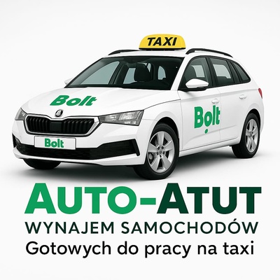 Elbląg Wynajem aut na taxi, uber, FreeNow, bolt!