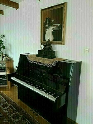 Elbląg Sprzedam pianino w idealnym stanie, wyprodukowane w latach 90ątych, w czarnym lakierze fortepianowym, polecam,