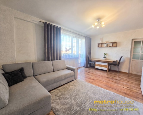 Elbląg 🌇 Na sprzedaż 3-pokojowe mieszkanie 52,8 m&sup2; &ndash; Elbląg, ul. płk. Dąbka 69Biuro METROHOUSE w