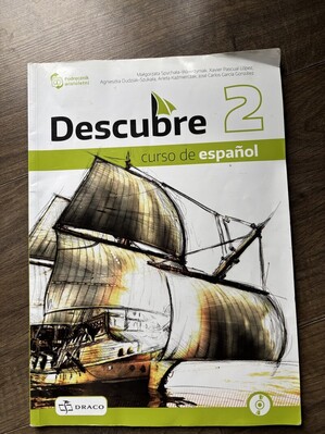 Elbląg Descubre 2 Podręcznik do języka Hiszpańskiego Stan bdb