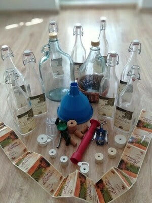 Elbląg Profesjonalne (nie używane) butelki, butle, akcesoria, do soku, wina, nalewki >