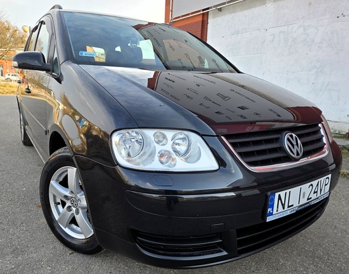 Elbląg Volkswagen Touran 1,9Diesel&nbsp; 105KM Bogata&nbsp; Wersja Wyposażenia 2006Rok-Klimatronik&nbsp; Poduszki