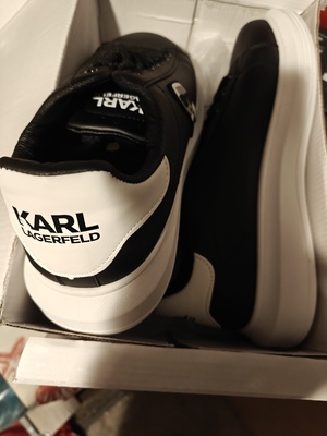 Elbląg Buty nowe  sneakersy Karla Lagerfelda w kolorze czarnym roz 43