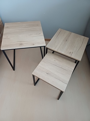 Elbląg SPRZEDAM 3 stoliki, stan idealny, z mebli Bodzio,