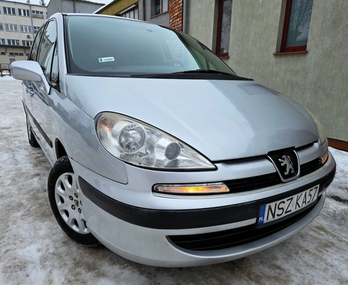 Elbląg Peugeot 807 2,0HDI 110KM 7-Mio Osobowy Bardzo Dobry Stan Rodzinny-Fotele z Stoliczkami Hak&nbsp; -2XPrzesuwne