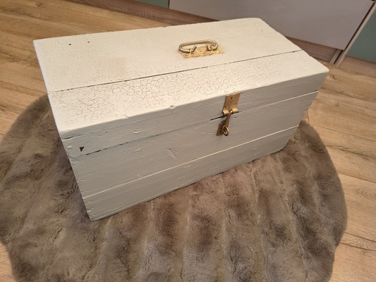 Elbląg Rustykalna skrzynia wymiary : 56cm/26 cm/28cm