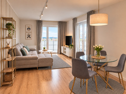 Elbląg Nowoczesny Apartament 85 m&sup2; z Panoramicznym Widokiem &ndash; Regal Park, ul. Królewiecka