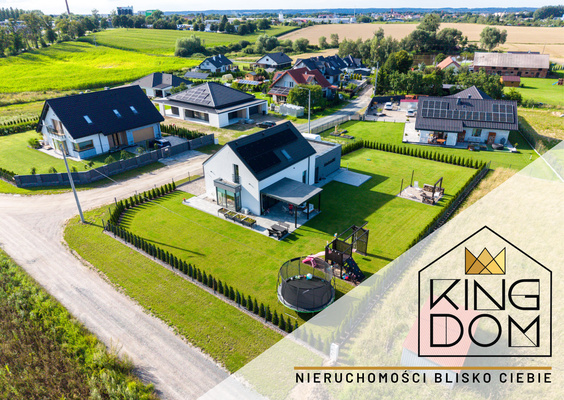 Elbląg KINGDOM NIERUCHOMOŚCI BLISKO CIEBIE WOLNOSTOJĄCY, ENERGOOSZCZĘDNY DOM JEDNORODZINNYZ DWUSTANOWISKOWYM GARAŻEM