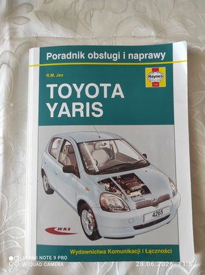 Elbląg Sprzedam książkę :
Toyota Yaris - poradnik obsługi i naprawy.
Poradnik serwisowy do Toyoty Yaris I (P1).