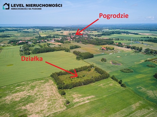 Elbląg LEVEL NIERUCHOMOŚCI  Działka siedliskowa w Pogrodziu1,63 ha    NIERUCHOMOŚCI NA POZIOMIE  