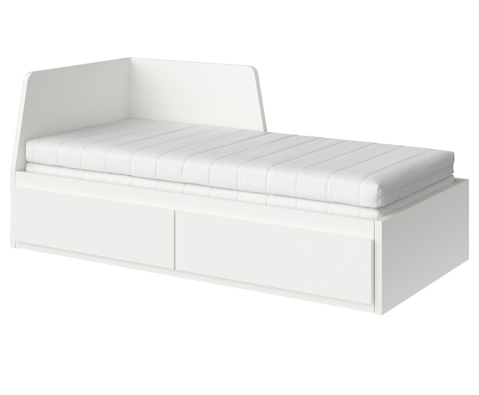 Elbląg Sprzedam łóżko z dwoma materacami firmy IKEA
Oparcie można zamontować z prawej lub lewej strony.
Dwie bardzo