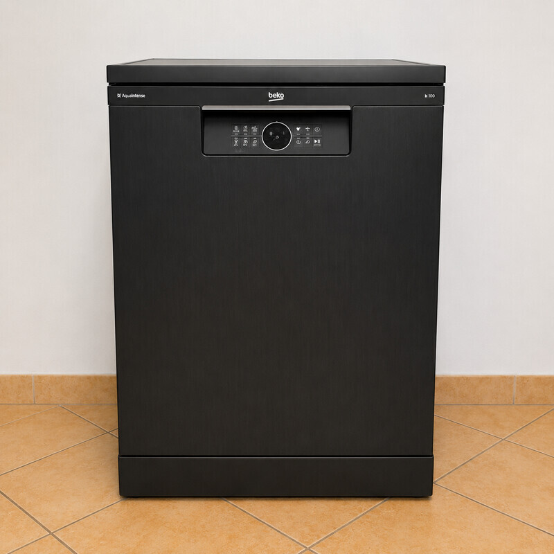 Elbląg Na sprzedaż zmywarka Beko w eleganckim czarnym kolorze. Sprzęt jest na gwarancji, w bardzo dobrym stanie