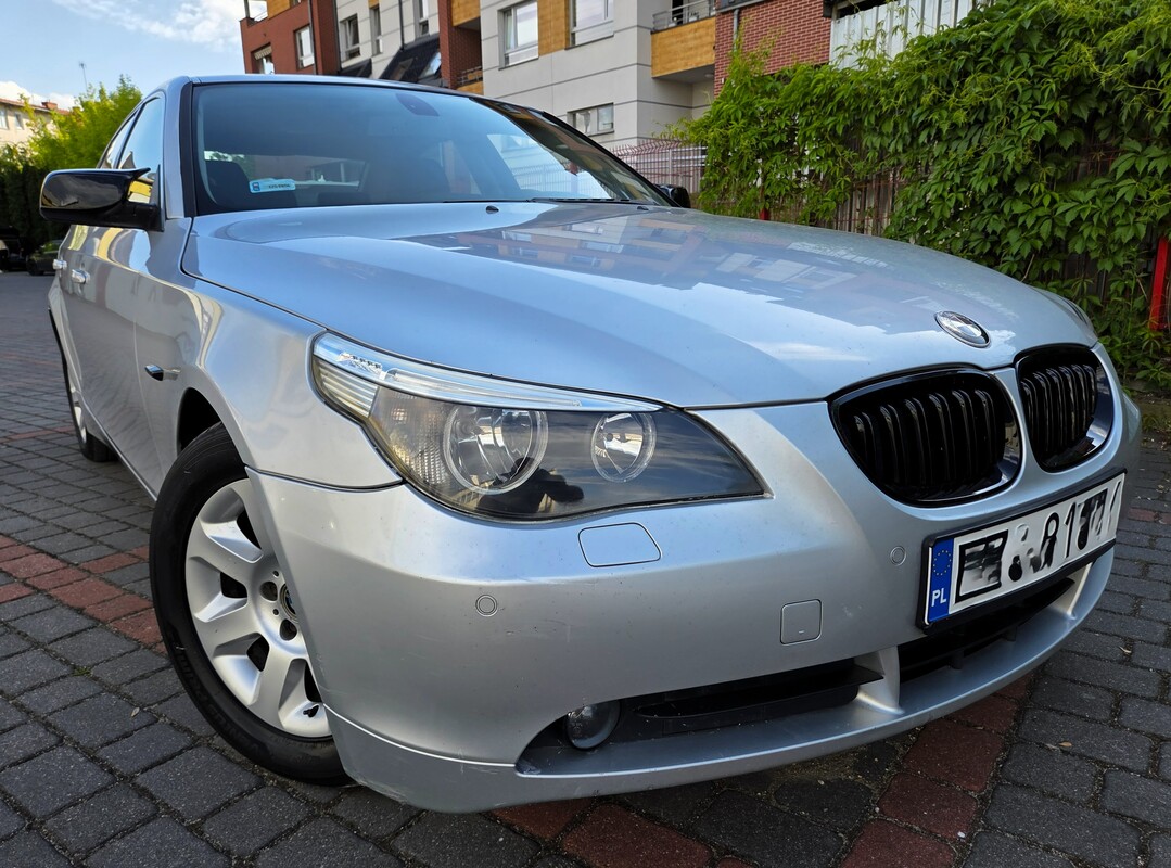 Elbląg 🚗 BMW 520I E60 2.2 Benzyna 170KM 2003r + GAZ Sekwencja do 2035 🚗- Klimatyzacja Climatronic |