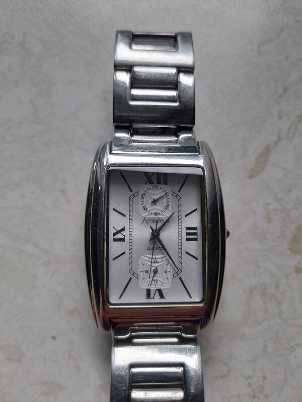 Elbląg Zegarek Amadeus AM00122 w dobrym stanie bransoletka 20mm