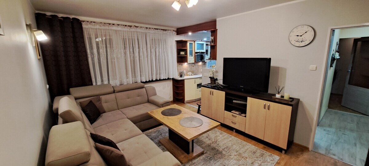 Elbląg W pełni wyposażone dwupokojowe mieszkanie przy parku Kajki ul. Płk. Dąbka