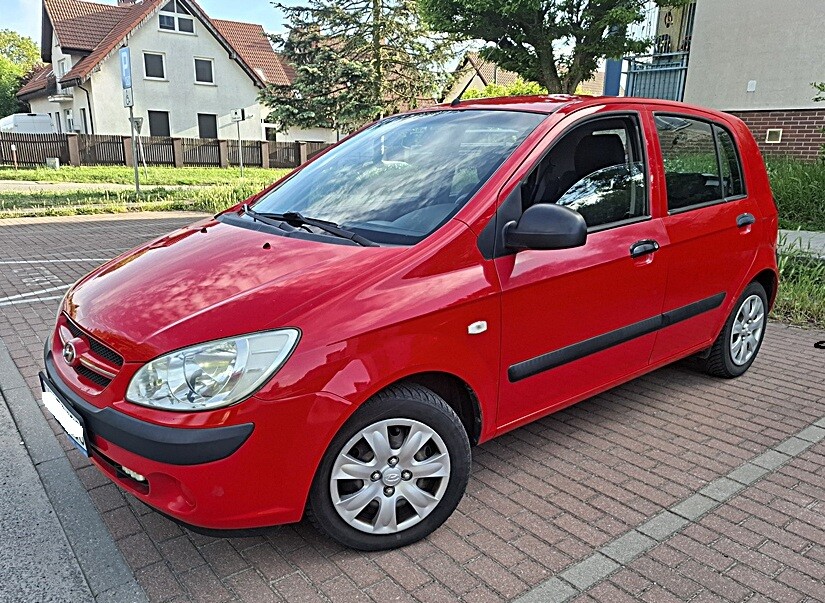 Elbląg HYUNDAI GETZ1.1 BenzynaPrzebieg - 107 tyś. km2008 r--- WZOROWY ---