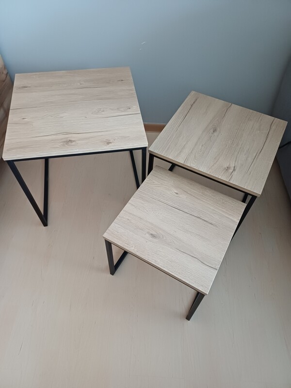 Elbląg SPRZEDAM 3 stoliki, stan idealny, z mebli Bodzio,