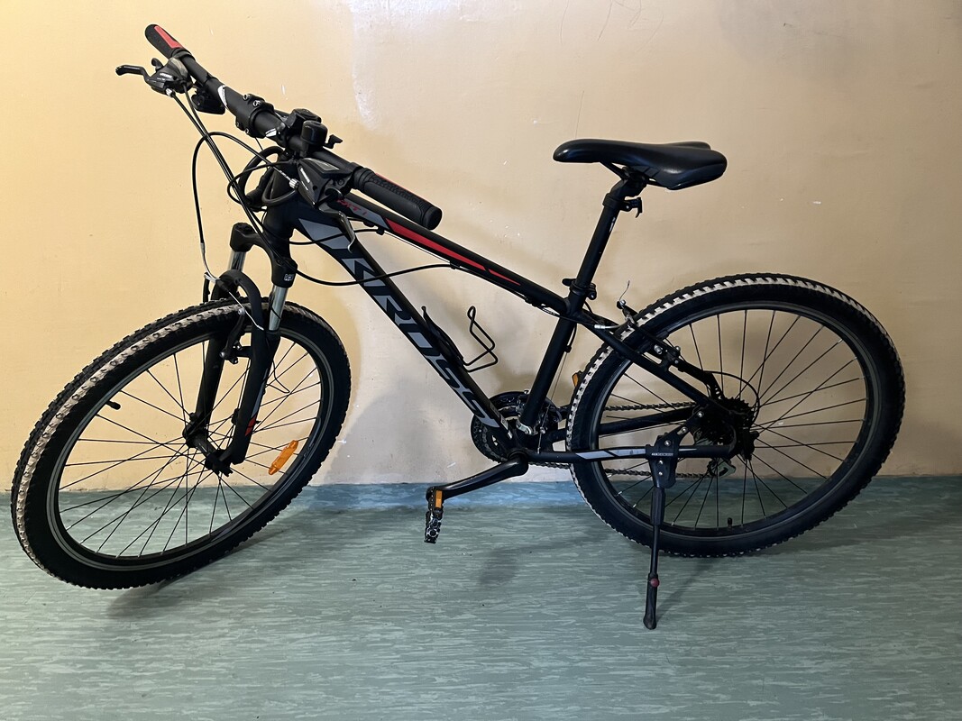 Elbląg Rower Krooss Esprit I, Koła 26 cali, bardzo dobry stan, przerzutki Shimano 3 przód 7 tył, amortyzatory przód,