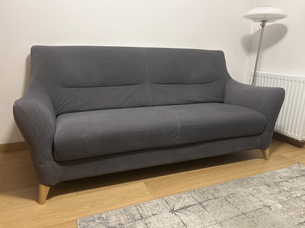 Elbląg Sprzedam sofę firmy Vero model Orchis. Sofa nierozkładana, stan bardzo dobry, szerokość około 200 cm