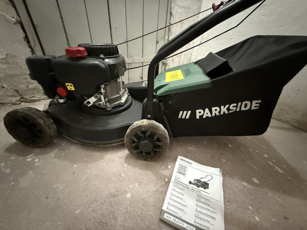 Elbląg Sprzedam używaną kosiarkę spalinową firmy Parkside PBM 132 B1
Parametry techniczne
typ silnika: 4-suwowy silnik