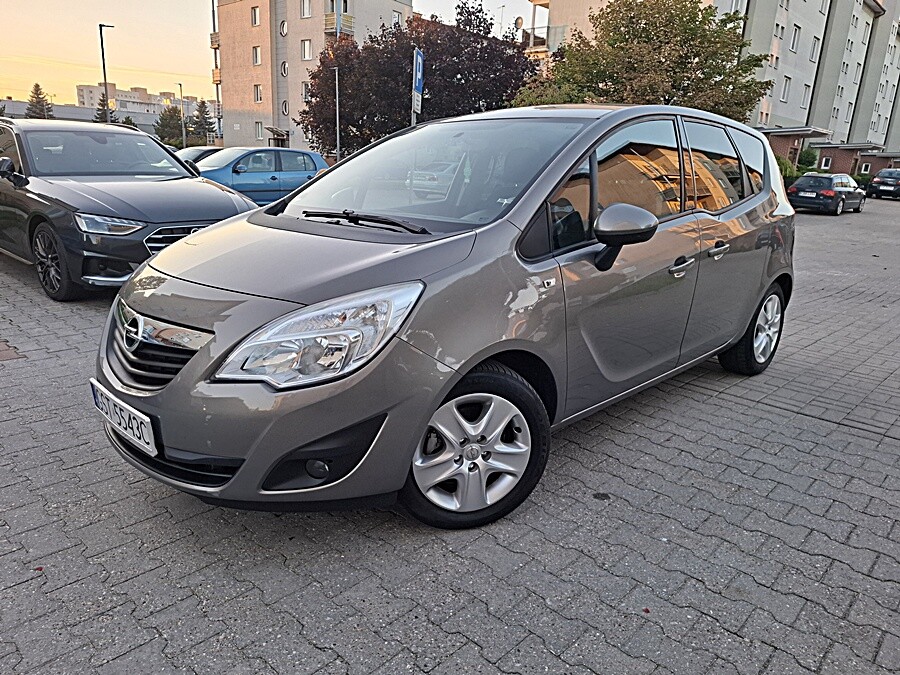 Elbląg OPEL MERIVA1.4 Benzyna2012 rokSTAN WZOROWY + -- OKAZJA --Oryginalny Lakier B. T.nowe na ROK OC do Stycznia