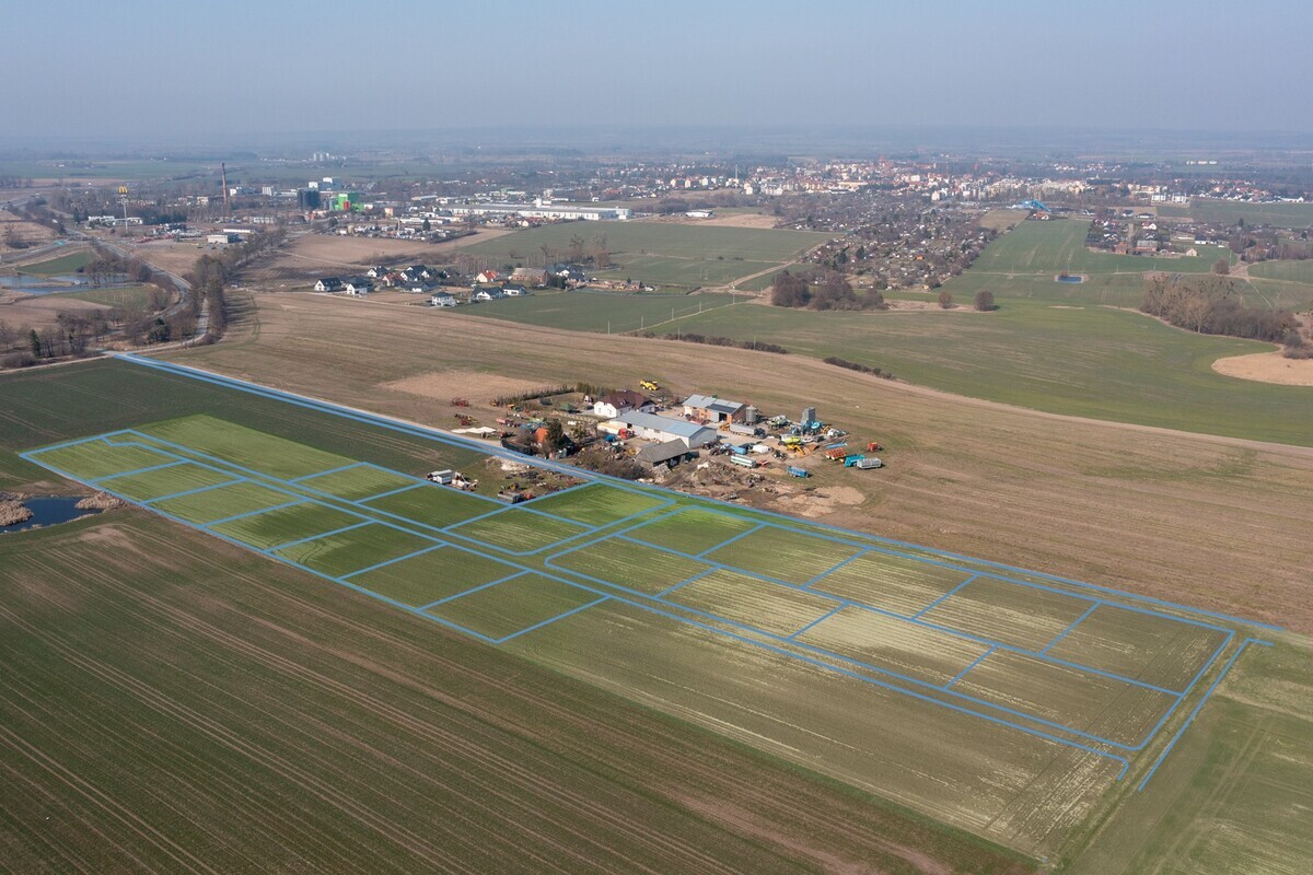 Elbląg Działka budowlana 992 m&sup2; &ndash; Nowa Wieś k. Pasłęk | WZ | media | blisko S7 - 110&nbsp; 000 zł