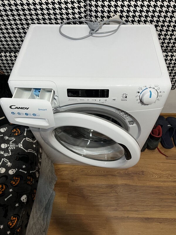 Elbląg Sprzedam pralkę. Nowa. Zakupiona w lipcu 2025.Dołączony rachunek- 2 lata gwarancji. Dane techniczne: pralka