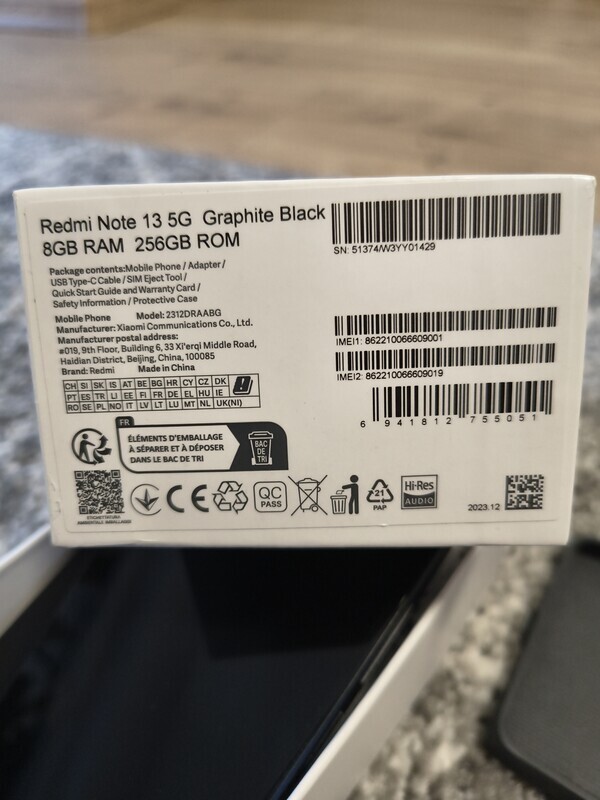 Elbląg Nowy Redmi Note 13 5G - najnowszy model smartfona z szybkim dostępem do sieci 5G.
Doskonałe połączenie