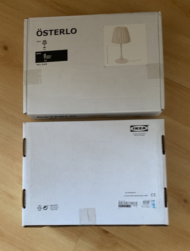 Elbląg SPRZEDAM Nowa fabrycznie zapakowana ÖSTERLO lampa stołowa/nocna IKEA Posiadam 2 sztuki Cena dotyczy jednej lampy