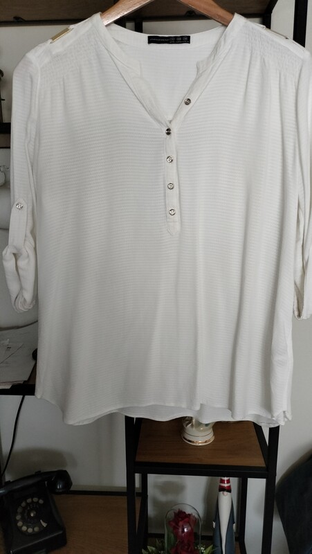 Elbląg ODDAM ZA 30 ZŁ 3 KOSZULE I SUKIENKĘ (ZA CAŁOŚĆ) ROZ. M/L/165 CM. FIRMY H&M F&F, ATM OSPHERE. RZECZY W BARDZO
