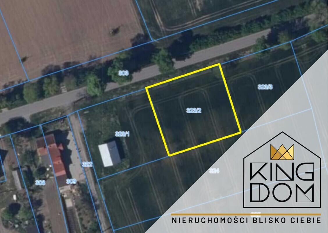 Elbląg 👑🏠KINGDOM 🏠👑NIERUCHOMOŚCI BLISKO CIEBIE&nbsp; UROKLIWIE POŁOŻONA DZIAŁKA W